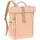 Lässig Rolltop Up Wickelrucksack Peach/Rose
