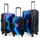 suitline 4-Rollen Cabin 55 cm / 36 l blau