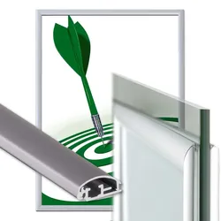 Klapprahmen für Fensterscheiben / Format DIN A2