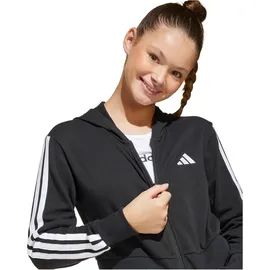 adidas Essentials Reißverschlusspullover Black / White 128