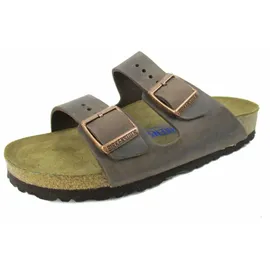 Birkenstock Arizona Weichbettung Nubukleder geölt schmal habana 36