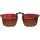 BEZLIT Clip On Sonnenbrille in Rot | Gr.: onesize