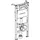 Geberit Duofix Basic Element für Wand-WC 112 cm mit Delta UP-Spülkasten 12 cm