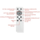 Telefunken CCT LED Panel Centerback RGB Backlight 44,5 x 44,5 cm