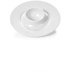 Camping Eierbecher SUMMER - Melamin - D: 11cm - weiß