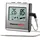 temppro Bratenthermometer Kunststoff grau