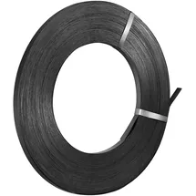 Vevor Umreifungsstahlband, 19 mm x 55 mm x 500 m, Verpackungsstahlband, Metallbandrolle, Stahlband, 770 kg Bruchfestigkeit, Stahlumreifungsbänder, Hochleistungsbandrolle für Palettenverpackung