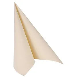 Papstar Servietten "ROYAL Collection" 1/4-Falz 40 cm x 40 cm champagner Ornaments