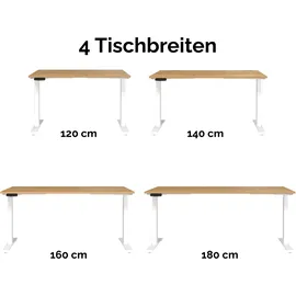 Germania Schreibtisch Jet grau / Silber