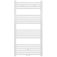 Belrad Badheizkörper 1200 x 600 mm 616 W weiß Mittelanschluss