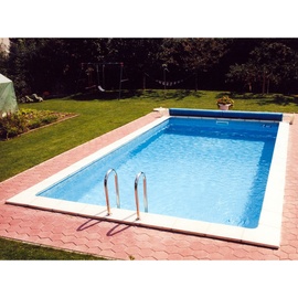 Steinbach Swimming Pool-Beckenrandsteinset "Granit",,für Ökopools 600 x 300 cm