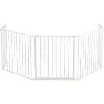 Baby Dan Kaminschutzgitter Flex XL 90-278 cm weiß