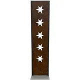 ZGM Deko Sternen-Stele Metall