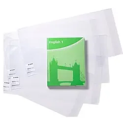 HERMA Buchumschlag BASIC transparent 54,0 x 27,0