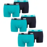 Puma Herren Unterhose Pant Unterwäsche, Farbe:796 - Aqua/Blue, Bekleidungsgröße:M - M