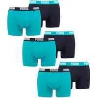 Puma Herren Unterhose Pant Unterwäsche, Farbe:796 - Aqua/Blue, Bekleidungsgröße:M - M