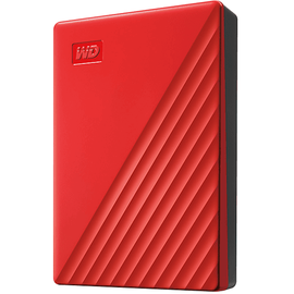 Western Digital My Passport 4 TB USB 3.2  rot WDBPKJ0040BRD-WESN