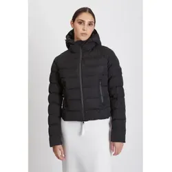 Canadian Classics für Damen. CN.G224081W Simcoe Kurzmantel schwarz (S), Lässig, Polyester