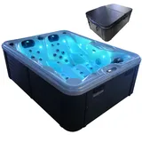 Tronitechnik Joyonway Spa 2 Personen 620 l Schwarz