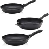 Krüger Leipzig Pfannen-Set 3-tlg. 20 cm + 24 cm + 28 cm