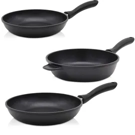 Krüger Leipzig Pfannen-Set 3-tlg. 20 cm + 24 cm + 28 cm