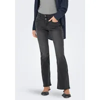 Only Bootcut-Jeans »ONLSARAH VIS BUT MID FLARED DNM BOX«,