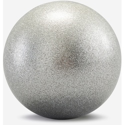 Gymnastikball RSG 16,5 cm - silber glitzernd, grau, EINHEITSGRÖSSE