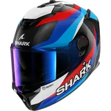 Shark Spartan GT Pro Carbon Guintoli Carbon Blue Red L