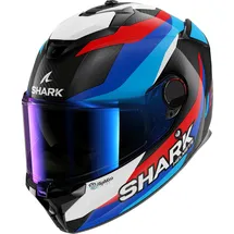 Shark Spartan GT Pro Carbon Guintoli Carbon Blue Red L