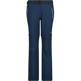 CMP Damen Zip Off Pant blue-cielo,