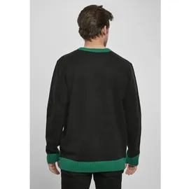 URBAN CLASSICS Rundhalspullover Schwarz M