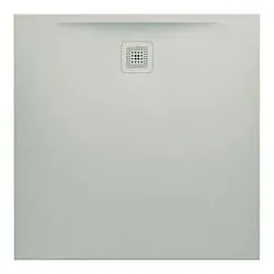 LAUFEN Pro Duschwanne H2119520770001 Marbond Ablauf seitl hellgrau