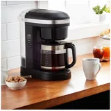KitchenAid 5KCM1208EOB Drip-Kaffeemaschine-ONYX-SCHWARZ, Glas