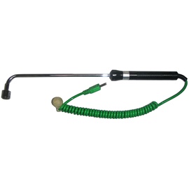 Peaktech Typ-K Temperaturfühler, -50 bis 500 °C, Temperatursonde für Oberflächentemperatur, Durchmesser Sensor 14 mm, 1 Stück, P TF-30