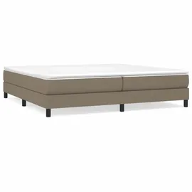 vidaXL Boxspringbettgestell 200 x 200 cm Taupe