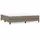 vidaXL Boxspringbettgestell 200 x 200 cm Taupe
