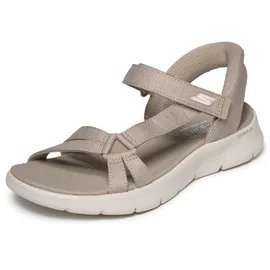 SKECHERS Go Walk Flex Sandal Damen Beige 37