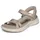 SKECHERS Go Walk Flex Sandal Damen Beige 37