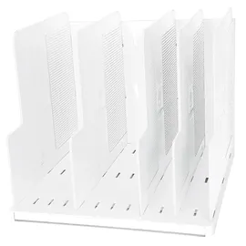 Exacompta vertikaler Sorter mit 5 Trennplatten, AutentiK - Weiß
