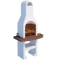 Linea VZ Grado - Grillkamin - für Holzkohle
