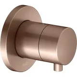 Keuco IXMO Umstellventil Unterputzmodell für 2 Verbraucher mit Comfort Griff rotgold gebürstet 59556291001