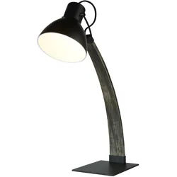 Nanna Tischlampe, Eschenholz, Matt Schwarz