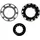 Reverse Components Singlespeed Umbau-Kit Expert Silber