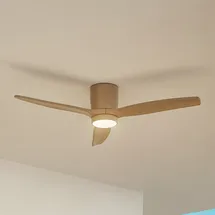LUCANDE Sorin 132 cm Deckenventilator Beige