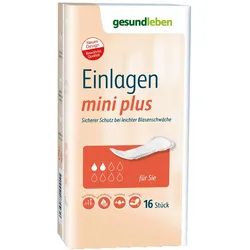 Gesund Leben Einlagen mini plus 6X20 St