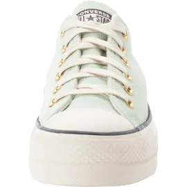 Converse Chuck Taylor All Star Lift Platform Damen Beige/Mint 39,5