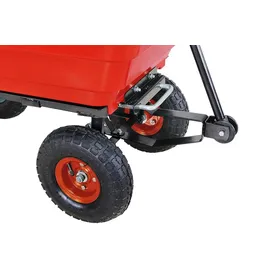 MIWEBA Dumper mit Kippfunktion und Traglast 300 kg rot