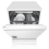 LG DF355FW Geschirrspüler (freistehend, 600 mm, Weiß)