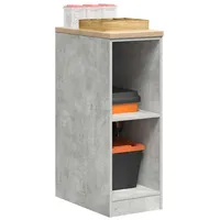 VidaXL Garagen-Aufbewahrungsschrank Betongrau Massivholz Kiefer vidaXL786587