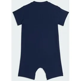 adidas KURZÄRMLIGER GERIPPTER ONESIE, REGULAR - Night Indigo - 98